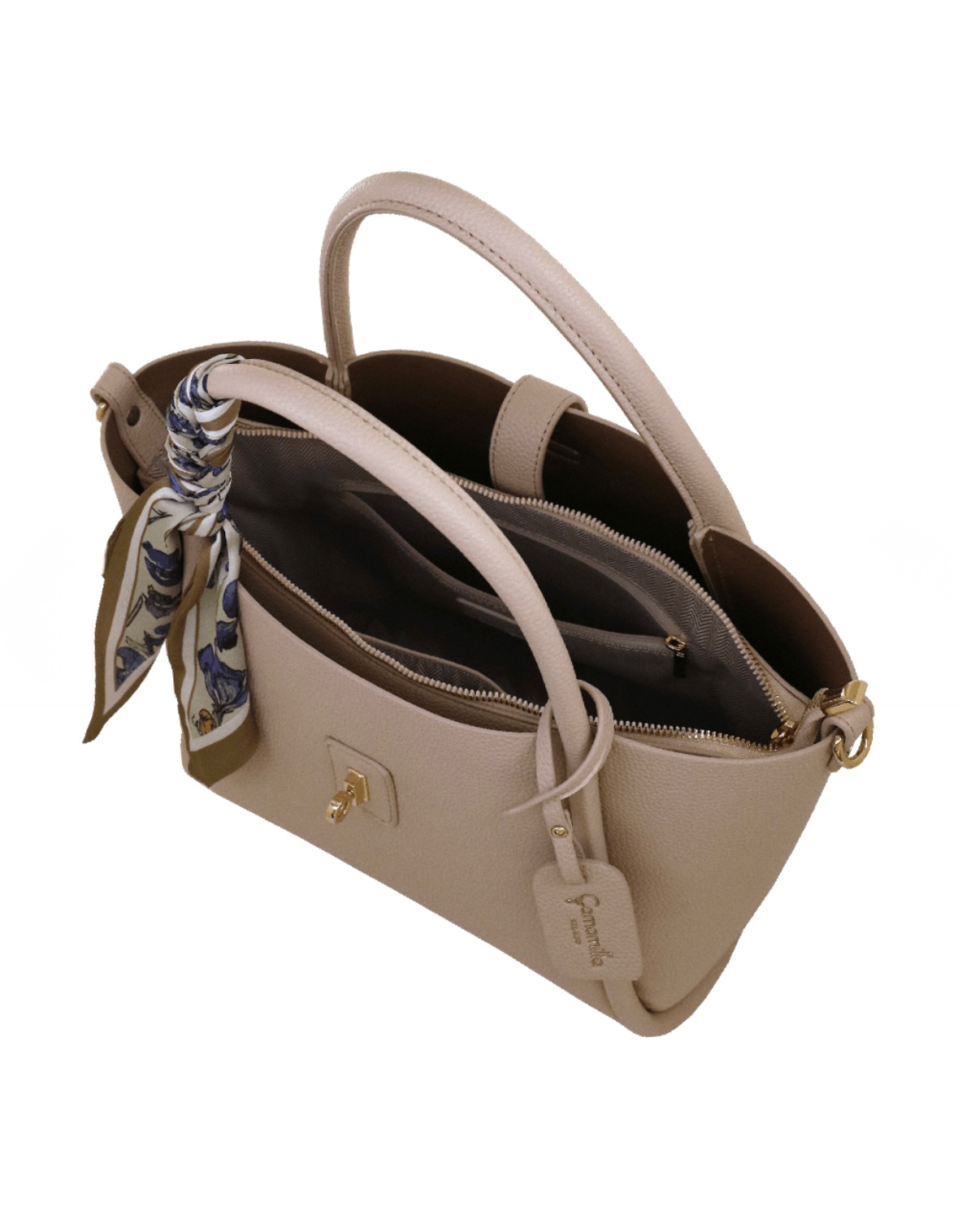 BORSA MANO M SWEET AND CHIC BEIGE SC                                   Camomilla milano
