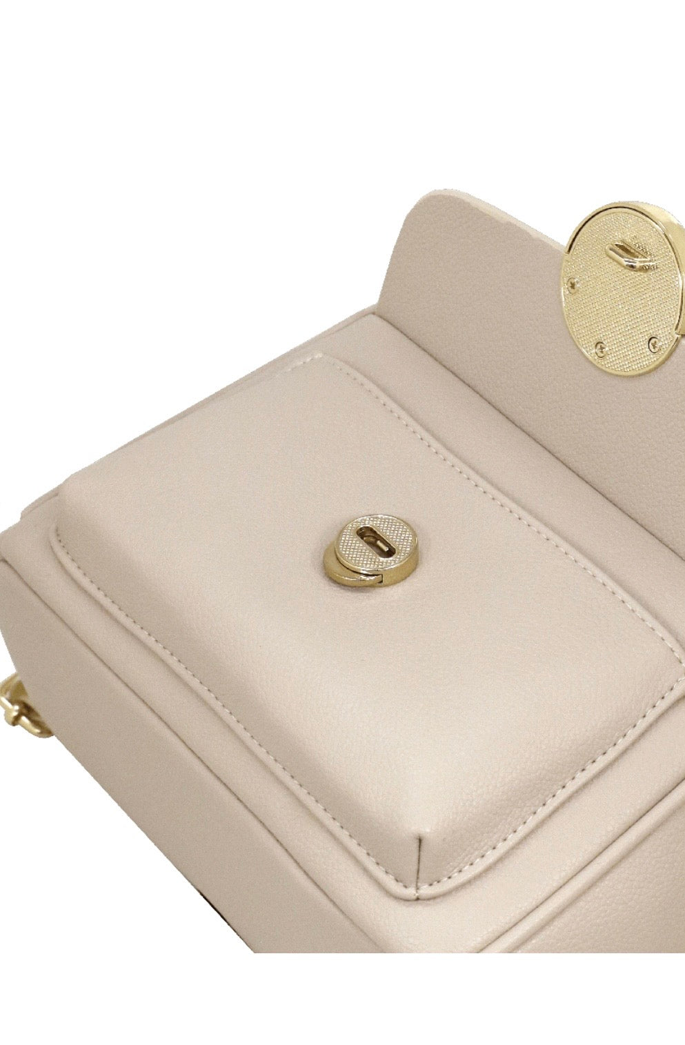 ZAINO CLIP FRIZZY BEIGE                 Camomilla Milano