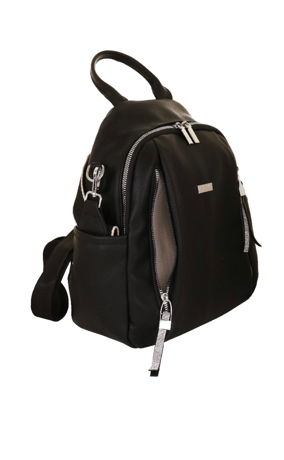 ZAINO CASUAL FRIZZY NERO          Camomilla milano