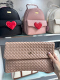 Borsa a tracolla beige                           Verde