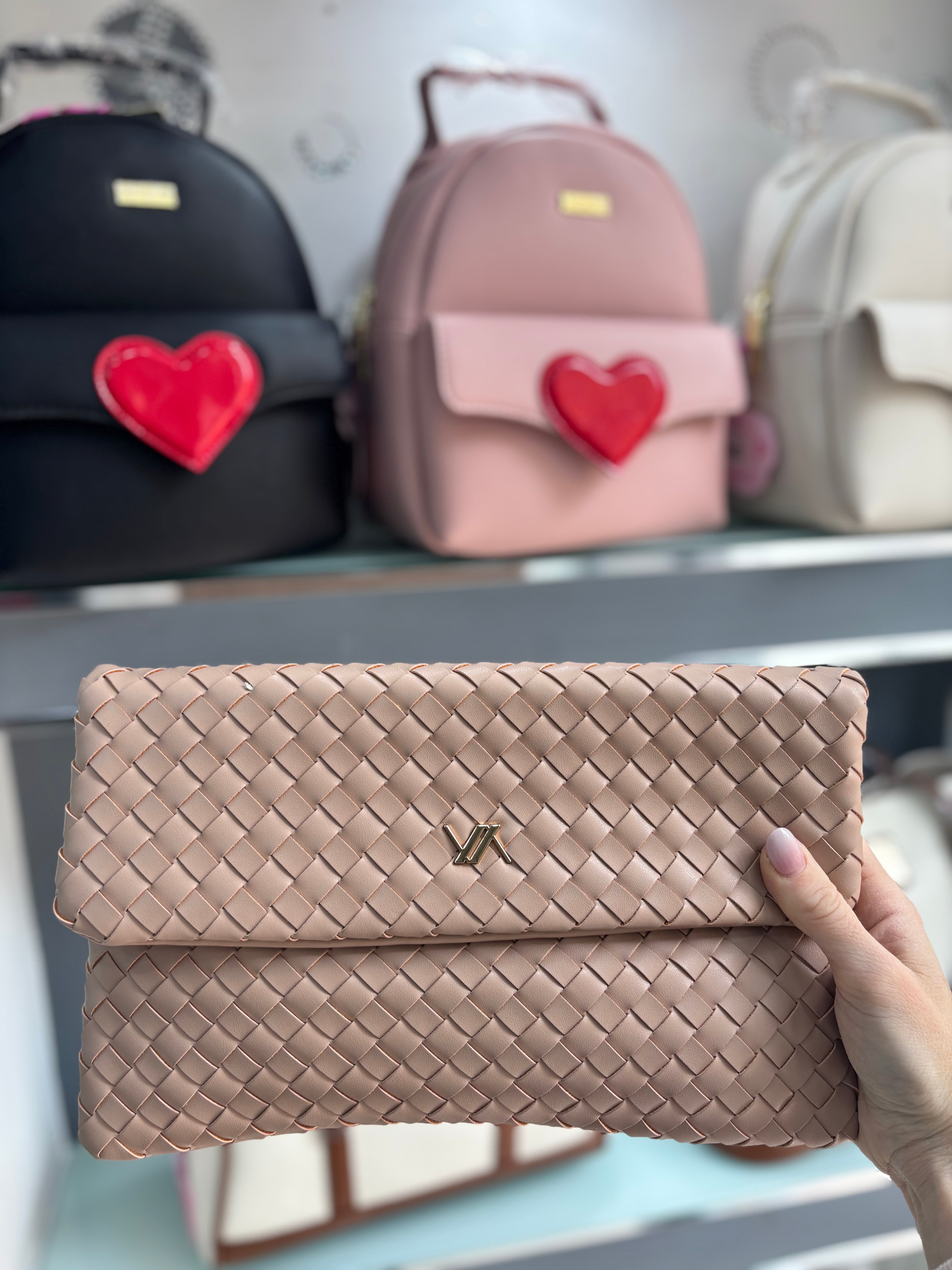 Borsa a tracolla beige                           Verde