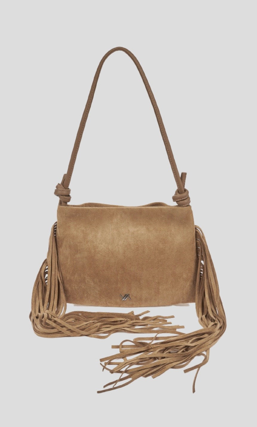Borsa a spalla beige                            Verde