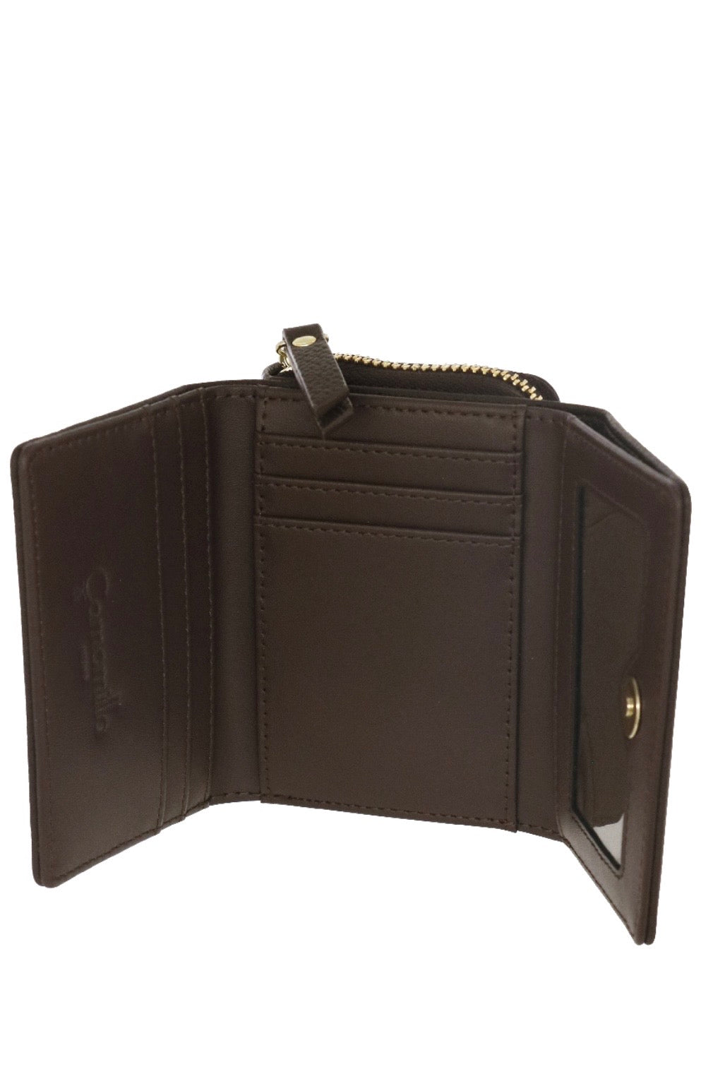 PORTAFOGLIO S DOUBLE MARRONE                                           Camomilla Milano