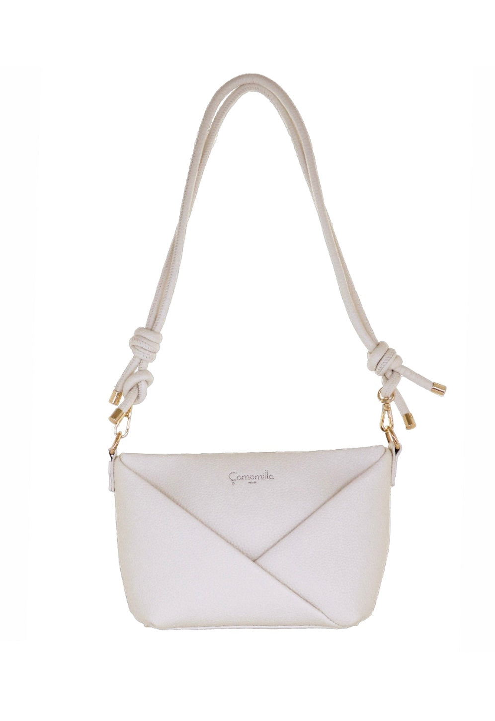 BORSA TRACOLLA GLASSE BIANCO MS                                        Camomilla milano