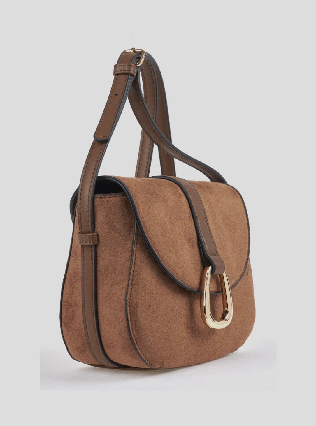 Borsa a tracolla camel                          Verde
