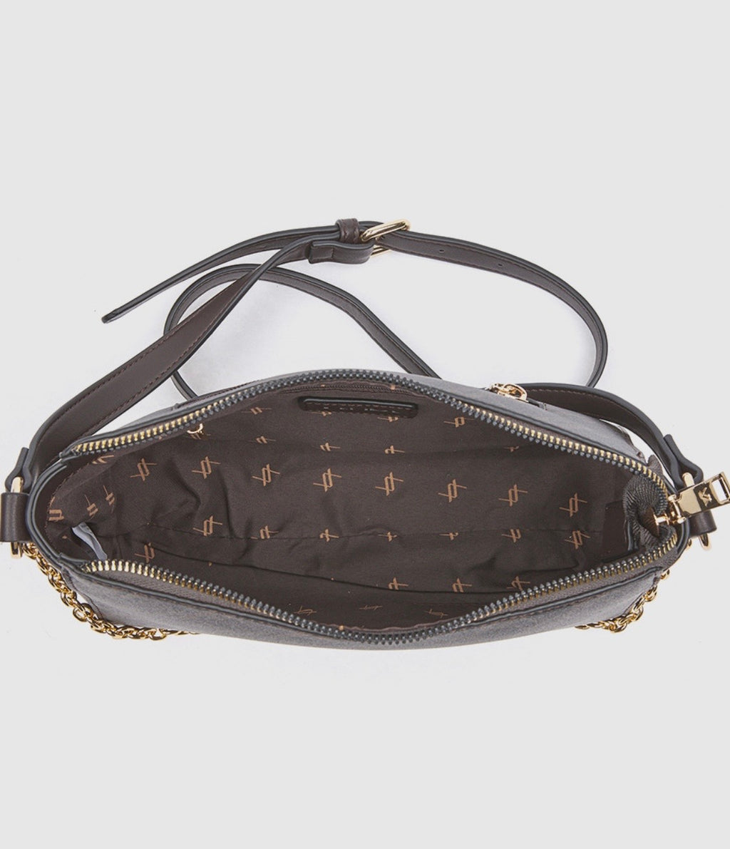 Borsa a tracolla brown                       Verde