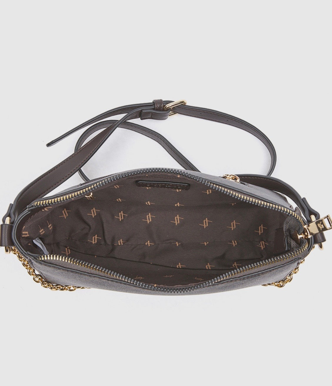 Borsa a tracolla brown                       Verde