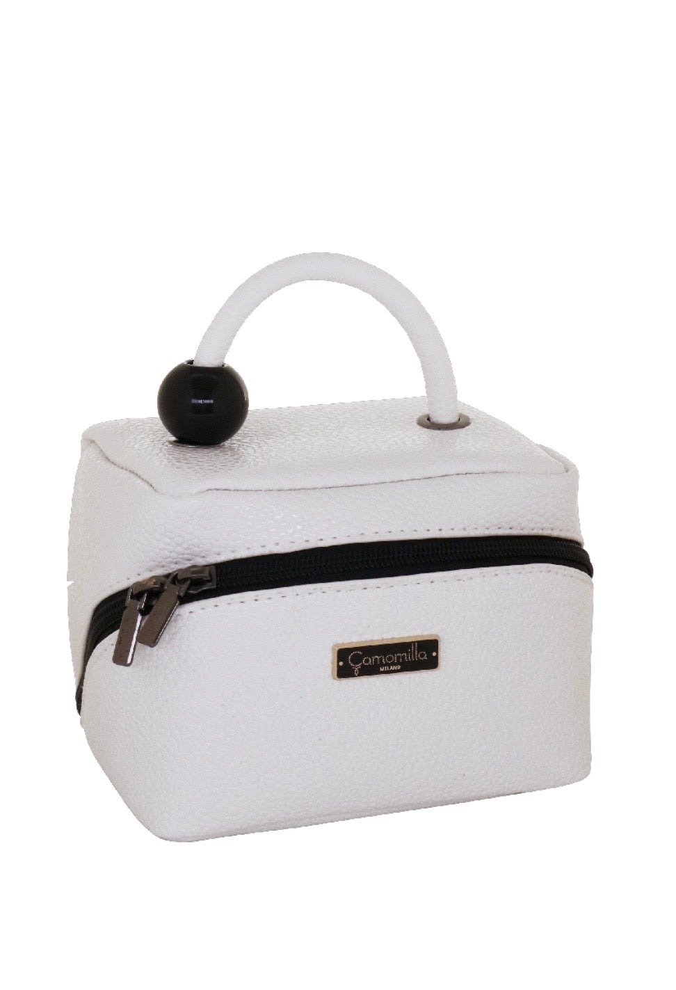 BEAUTY BAG SQUARE S BEAUTY ATMO-SPHERE BIANCO                     Camomilla Milano