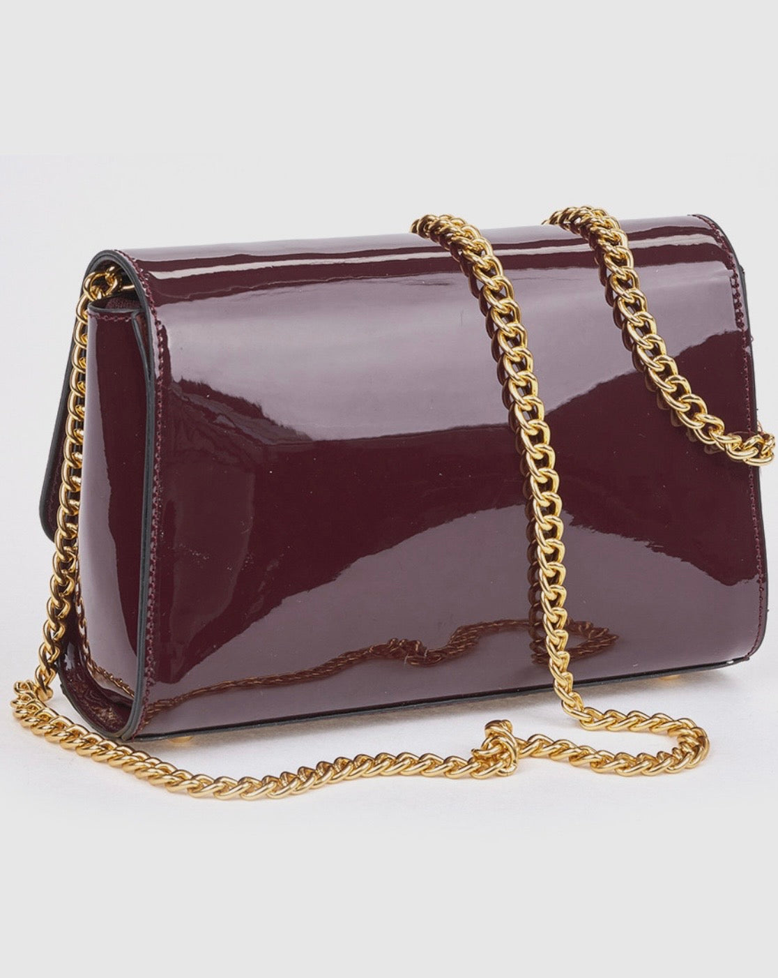 Borsa a tracolla bordeaux                  Verde