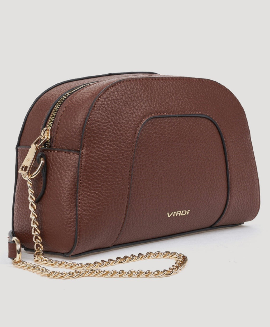 Borsa a tracolla camel                        Verde