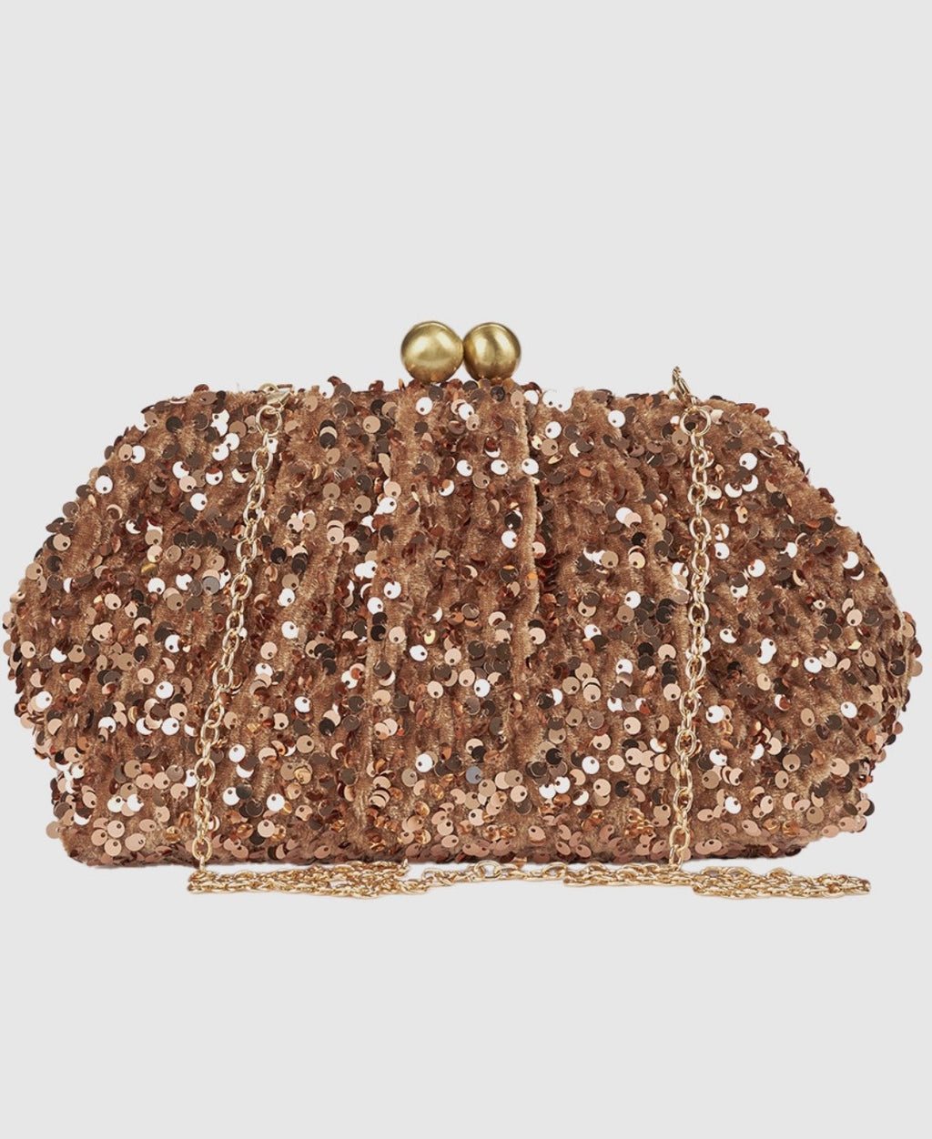 Borsa da sera gold                             Verde