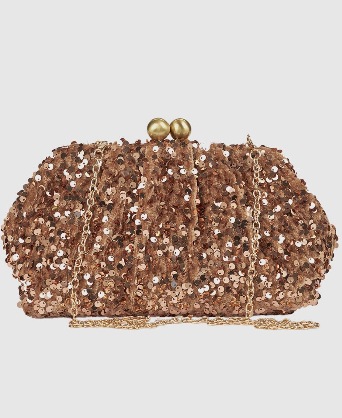 Borsa da sera gold                             Verde
