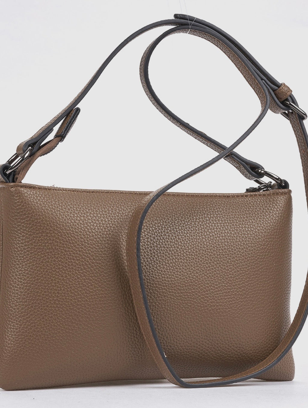 Borsa a tracolla taupe                          Verde