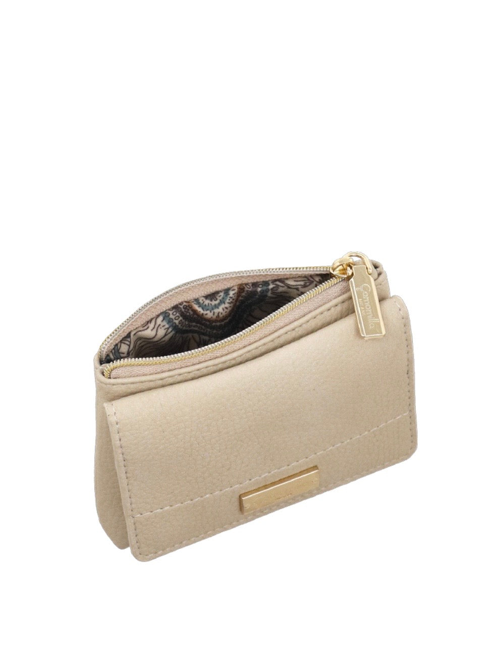 PORTAMONETE-CARTE M TWIST BEIGE                                                   Camomilla Milano