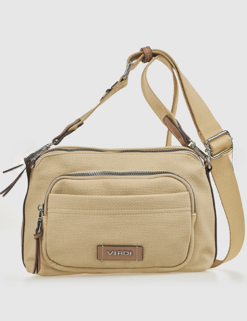 Borsa a tracolla beige                         Verde
