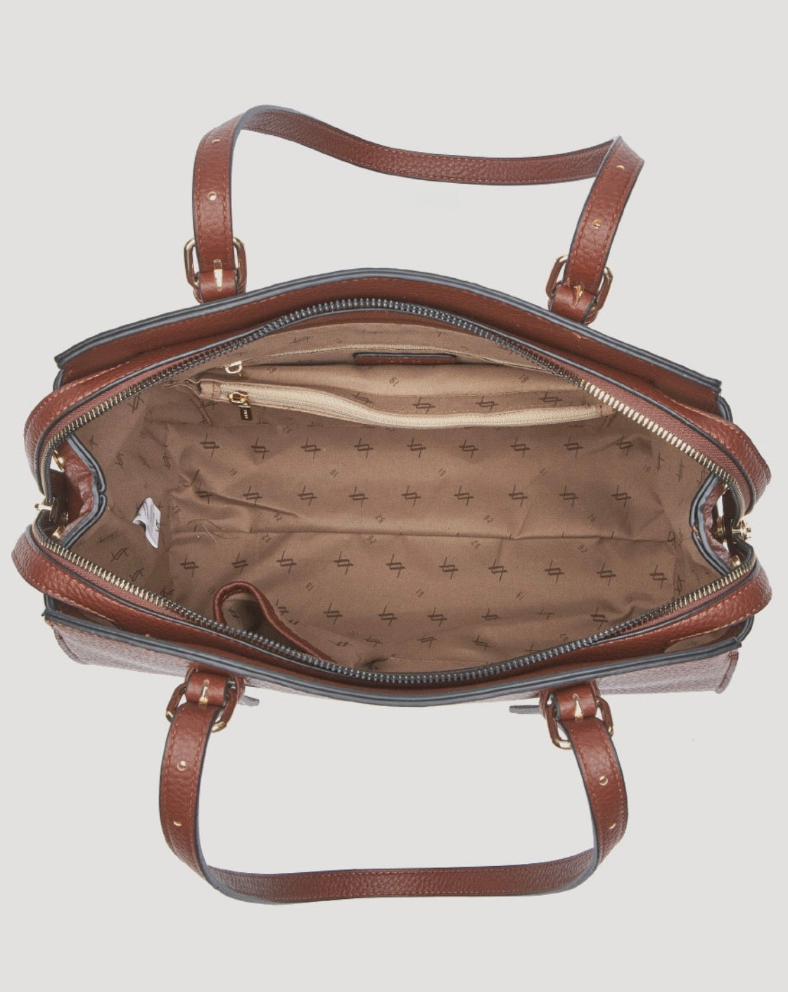 Borsa a spalla camel                           Verde