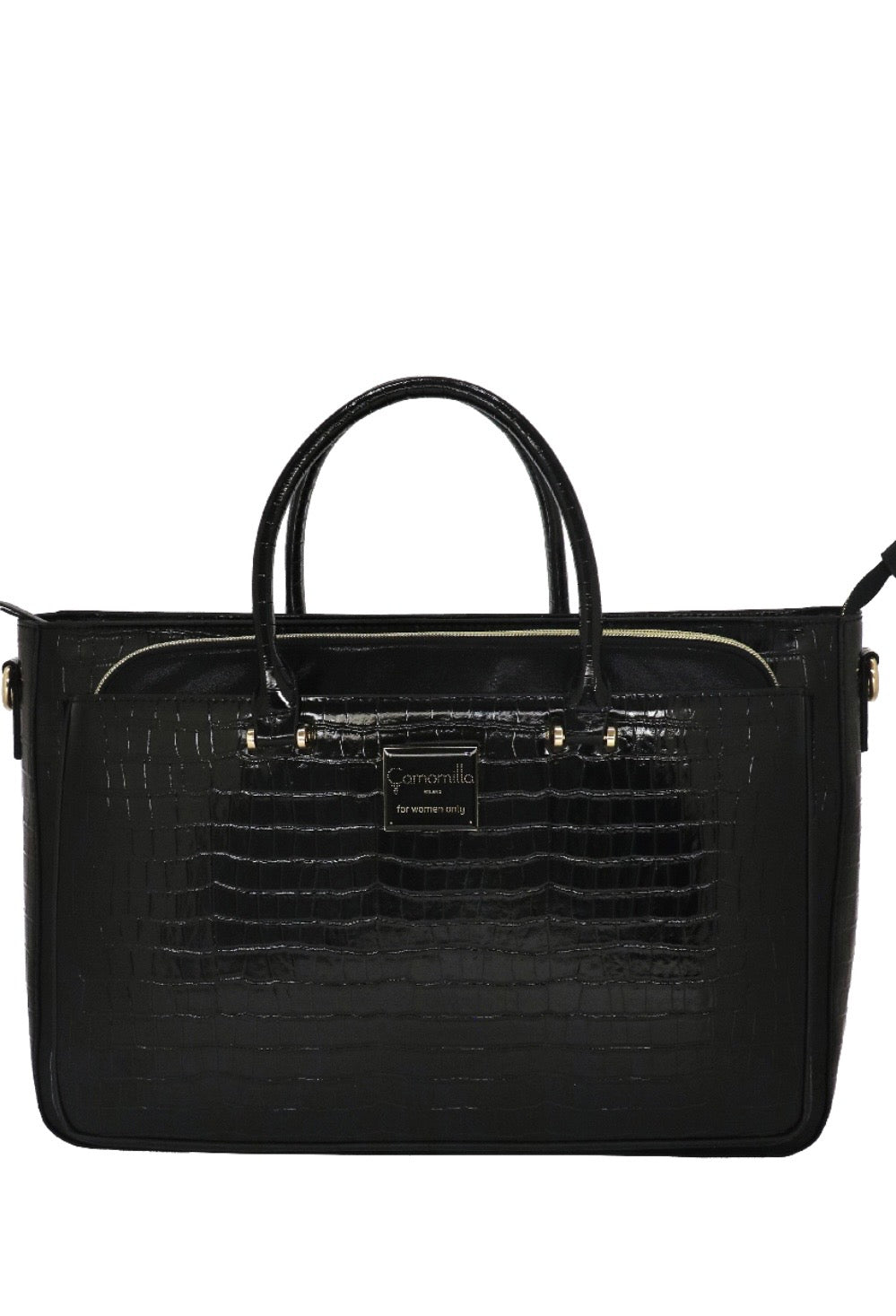 BORSA A MANO CON PORTA PC NICE OFFICE NERO                            Camomilla Milano