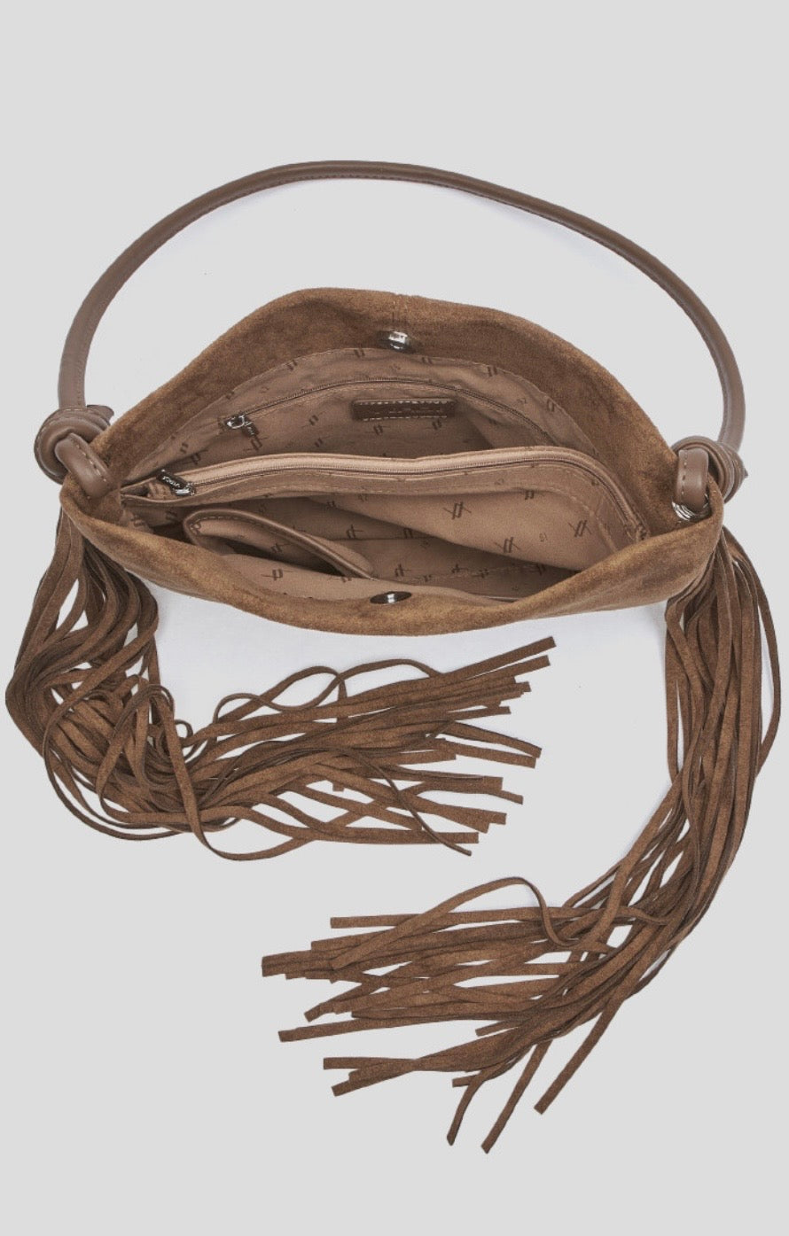 Borsa a spalla brown                           Verde