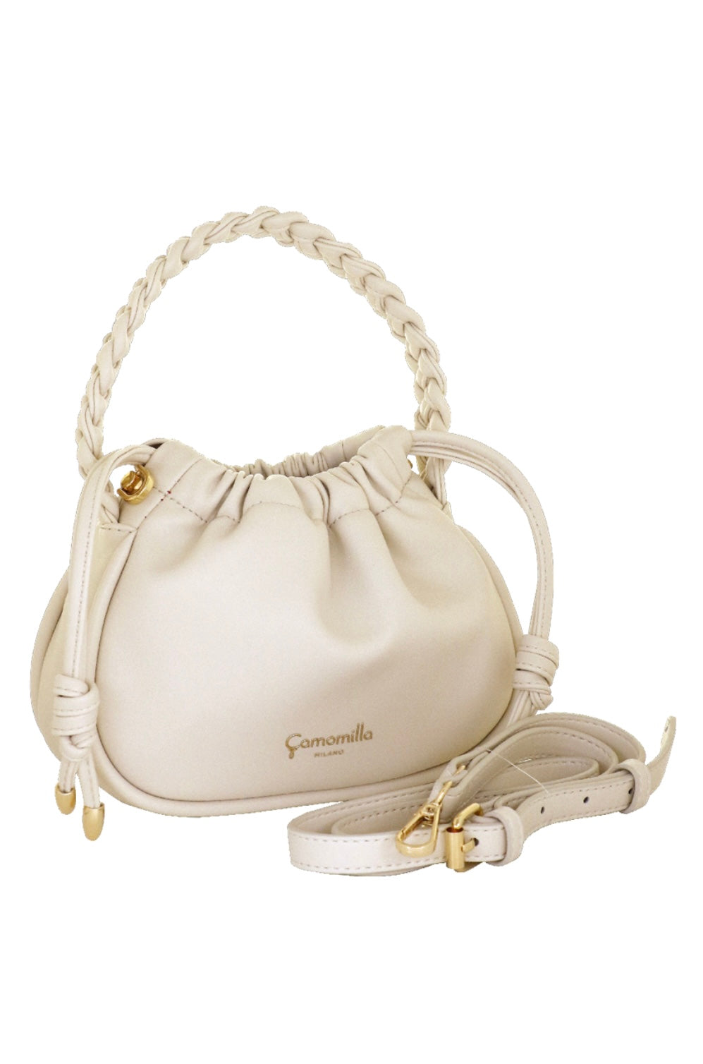 BORSA MANO S SOFT KISS BIANCO SC/P                                      Camomilla milano