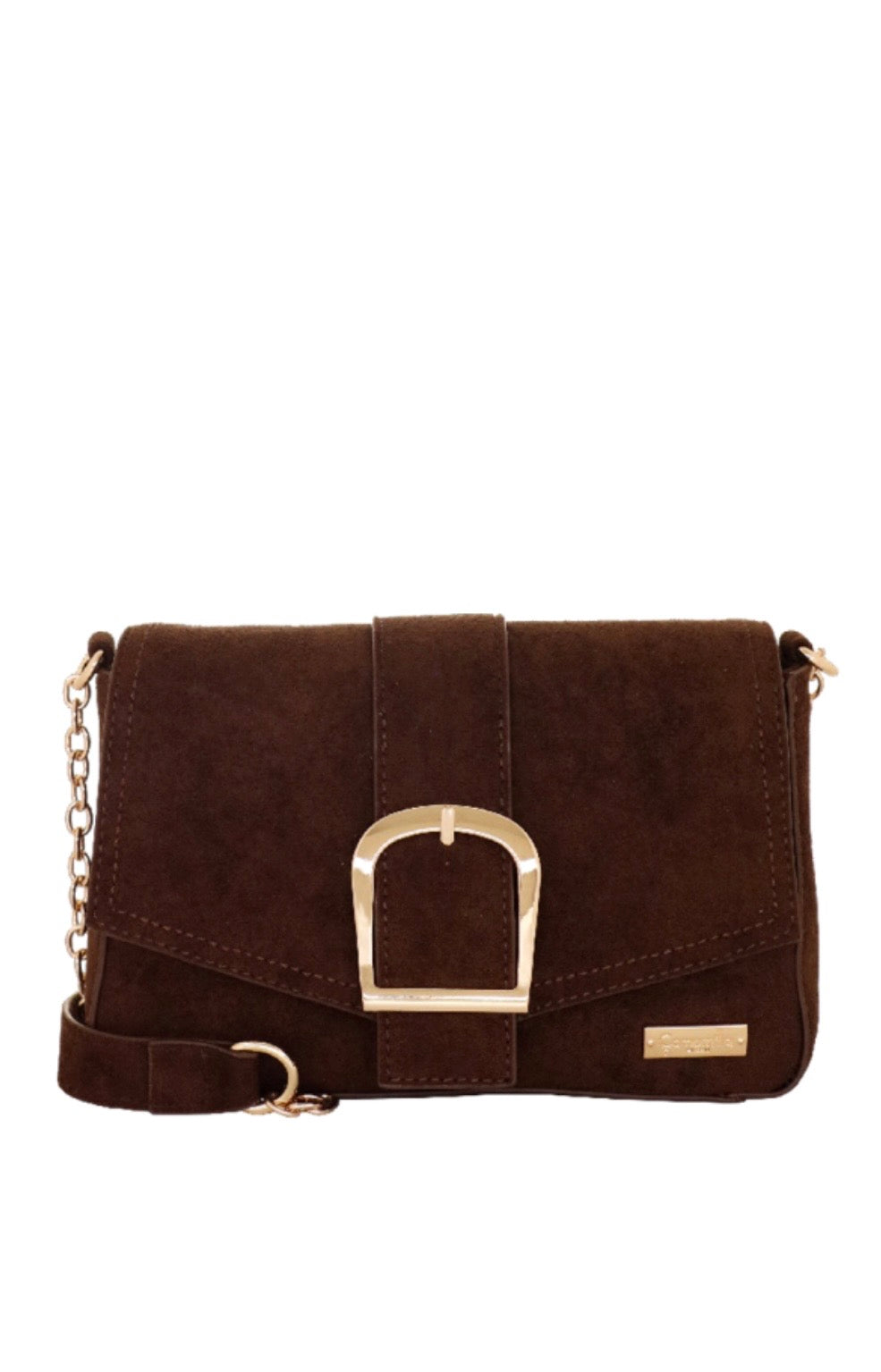 BORSA A TRACOLLA S SOFT HONEY MARRONE                              Camomilla Milano