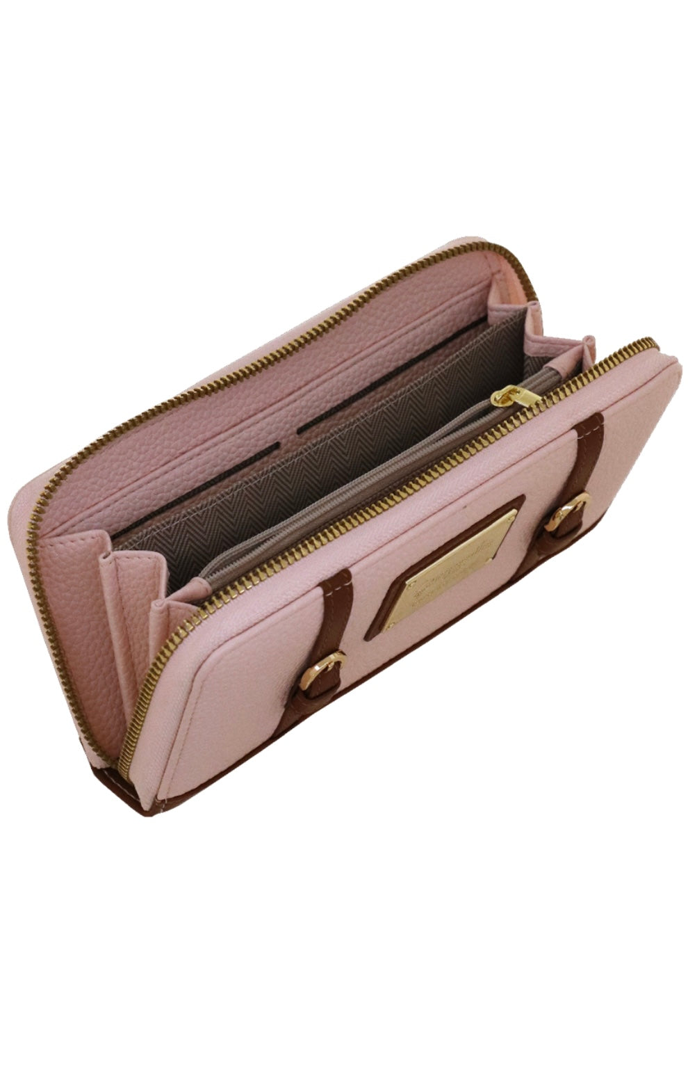 PORTAFOGLIO ZIP L TOFFEE ROSA                                                    Camomilla milano