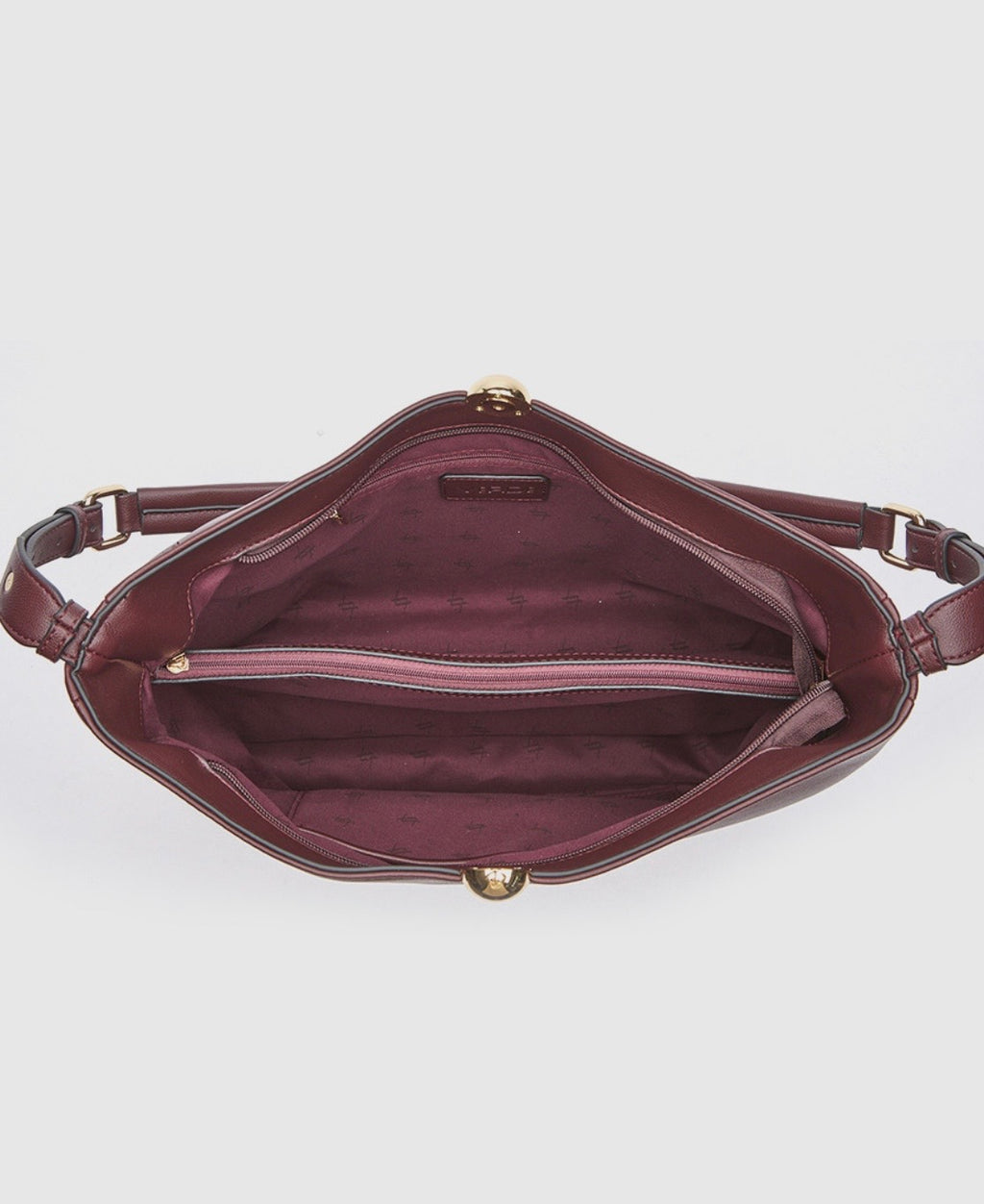 Borsa a spalla bordeaux                     Verde