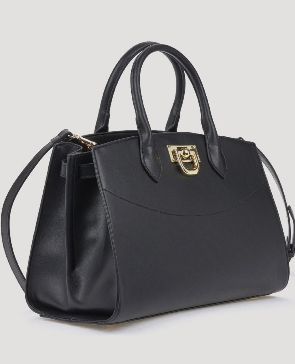 Borsa a mano con tracolla black         Verde