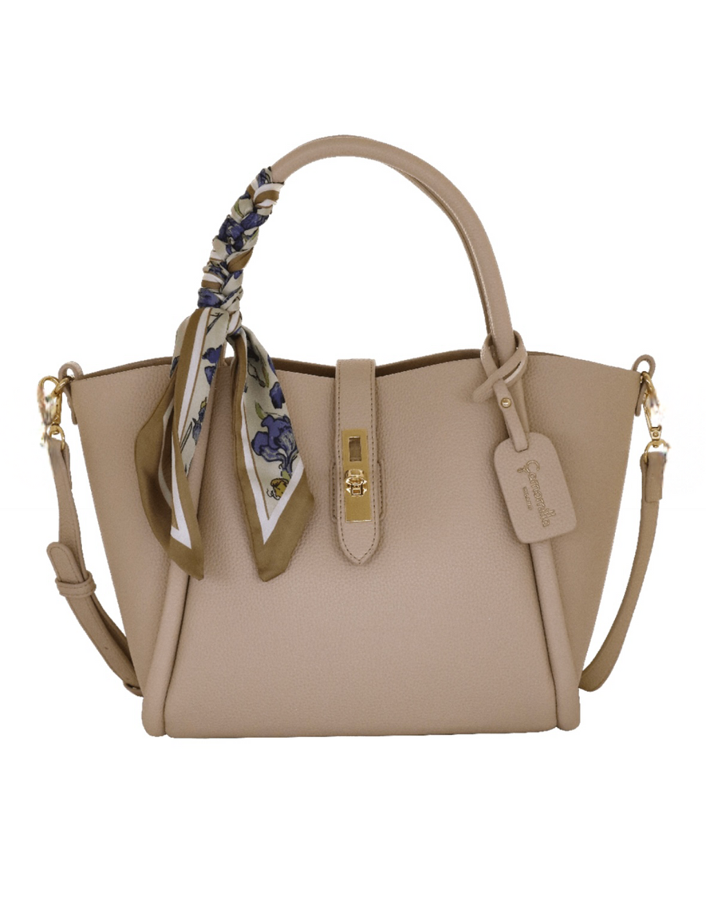BORSA MANO M SWEET AND CHIC BEIGE SC                                   Camomilla milano