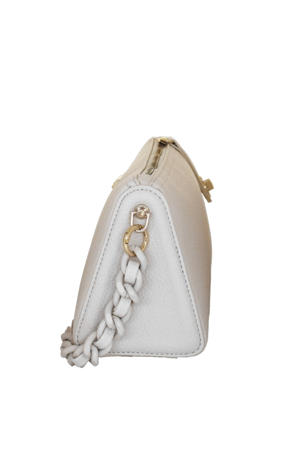 BORSA SPALLA CHEWING BAG BIANCO                                               Camomilla milano